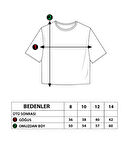 Toontoy Kız Çocuk Ayıcık Baskılı Tişört