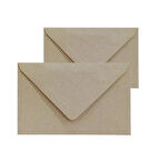 Oyal Kare Zarf Silikonlu Elvan Kraft  10’lu 114x162 mm