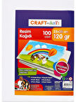 Craft and Arts 25x35 Resim Kağıdı 100 lü 120 gr