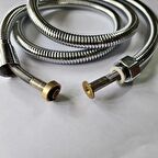 Yapıtaşı YT117 Elit Çelik Örgülü Kopmaz Dolanmaz Banyo Duş Spiral Hortumu 150cm