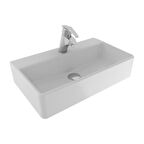 Serel 35x60 cm Tezgah Üstü Dikdörtgen Lavabo 2046TXS110H