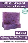 Özel Üretim %100 Doğal Koku Yüz Cilt Beyazlatıcı Organik Nemlendirici Lavanta Sabunu 5 Adet