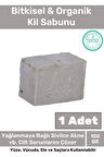 Özel Üretim %100 Doğal Güzel Kokulu El Yüz Saç Vücut Cilt Orijinal Kil Sabunu - 1 Adet