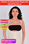 Vücut Şekillendirici Toparlayıcı Sıkılaştırıcı 2 Beden İncelten Askılı Gögüs Altı Ağraflı Bel Korse