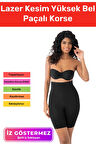 Yeni Sezon İz Göstermeyen Kaymaz Sıkılaştırıcı Toparlayıcı Kadın Lazer Kesim Yüksek Bel Paçalı Korse