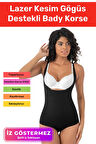 Özel Üretim İz Göstermeyen Kaymaz Şekillendirici Toparlayıcı Lazer Kesim Gögüs Destekli Bady Korse