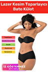 Özel Tasarım İz Göstermeyen Kaymaz Vücut Şekillendirici Kadın Lazer Kesim Toparlayıcı Bato Külot