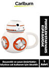 Özel Tasarım Dekoratif Şık Hediyelik Porselen Star Wars Kupa Bardak 13*14 Cm