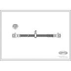 Land Rover Fren Hortumu Arka Freelander 1.8 16v 2.0di 98- 2.0td4 00-06 - Corteco 19032280