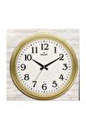 Dekoratif Duvar Saati Gold 46 CM