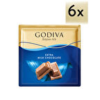  Bol Sütlü Kare Çikolata (60g), 6 Adet