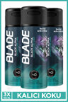 Blade Hero Selection Serisi Black Alpha Erkek Deodorant 3x150 Ml