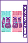 DURU BODY SCRUB PINK DELIGHT & ICE LIGHT DUŞ JELİ 4X450 ML
