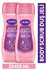 DURU BODY SCRUB PINK DELIGHT DUŞ JELİ 2X450 ML