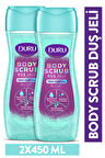 DURU BODY SCRUB ICE LIGHT DUŞ JELİ 2X450 ML