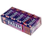 Falım Şekersiz Sakız Orman Meyveleri Aromalı 5 li 7gr x 20 Li Toplam 100 Adet