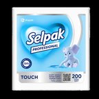 Selpak Professional Touch V Katlama 2’si 1 Arada Peçete ve Tuvalet Kağıdı 200 Yaprak x 24 Paket – Toplam 4800 Yaprak