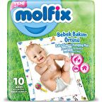 MOLFİX BEBEK BAKIM ÖRTÜSÜ 10 ADET