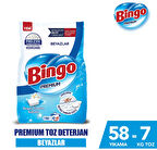 Bingo Premium Toz Çamaşır Deterjanı Beyaz 7 kg