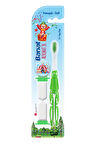 Acrobat Junior Kum Saati Hediyeli Çocuk Diş Fırçası (yeşil) - Bardağa Takılabilen Sap