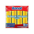 Vindex Klasik Çift Dokulu Temizlik Süngerleri 5'li