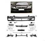 Mercedes On Tampon Seti İzgaralar + Nikelajlar W221 10> - Vortex V2206390