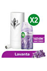 Lavanta Freshmatic Oda Kokusu Makine + 2x250 Ml Yedek 140 Gün Etkili
