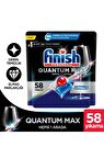Finish Quantum Max 58 Yıkama Tablet Bulaşık Makinesi Deterjanı 58 Adet 