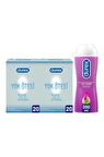 Durex Yok Ötesi XL 40'lı İnce Prezervatif + Aloe Vera Kayganlaştırıcı Jel 200ml