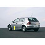 VW Golf 4 1998-2004 Sol Ön Kapı Çıtası Siyah Plastik 1J4853515J