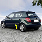 Skoda Fabia 2 2007-2010 Sol Arka Kapı Çıtası Düz 5J0853753