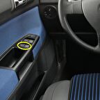 VW Polo 2002-2005 Sol Ön Kapı Arka Cam Düğmeleri Çiftli 6Q0959858A