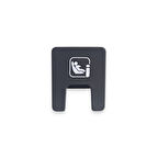 Skoda Kamiq 2019-2023 Arka Koltuk İsofix Kapağı Siyah 654887187