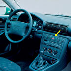 Audi A4 1995-1999 Kırmızı Üçgen Dörtlü Flaşör Düğmesi 8D0941509D