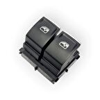 VW Golf 7 Tek Kapı 2013-2017 Sol Ön Kapı Cam Düğmesi Krom 5G0959858C