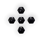 Skoda Superb 2 2014-2015 Tekerlek Bijon Kapağı Siyah 5 adet 1Z0601173