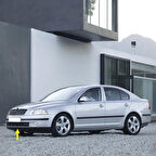 Skoda Octavia 2 A5 2005-2008 Ön Tampon Alt Spoyler Karlık 1Z0807061