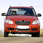 Skoda Fabia 2 Makyajsız 2007-2010 Ön Tampon Sağ Kapak Sissiz 5J0807368