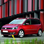 VW Touran 2011-2015 Sol Ön Sis Farı Kapağı Krom Çerçeveli 1T0853665P