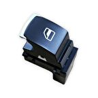 VW Passat CC 2009-2012 Sol Arka Kapı Cam Açma Düğmesi Kromlu 3C8959855