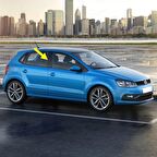 VW Polo 2015-2017 Sağ Kapı Orta B Direği Kaplaması Siyah 6R4853290A