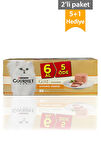 Gourmet Gold Kıyılmış Hindili Konserve Kedi Maması 6 Al 5 Öde X 2 Adet
