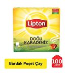 Lipton Doğu Karadeniz Organik Bardak Poşet Siyah Çay 200 gr 100'lü 