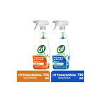 Power Shine Banyo Kireç Sökücü 750ML + Power Shine Mutfak Yağ Çözücü 750ML