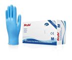 Beybi Nitril Pudrasız Muayene Eldiveni M 100Lü