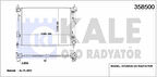 Hyundaı Motor Su Radyatoru İ20 1,2 Benzinli 2008 2014 Otomatık (500x390x15) - Kale 358500