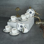 Aryıldız Chance 12 Parça 6 Kişilik Kahve Fincan Takımı 90 ml