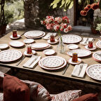 Aryıldız Gia 32 Parça 6 Kişilik Kahvaltı Takımı