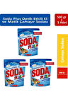 Soda Plus Etklili Çamaşır Sodası 500 gr x 3 Adet