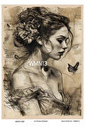 Woman Serisi WMN13 Desenli Pirinç Dekopaj 30x42
